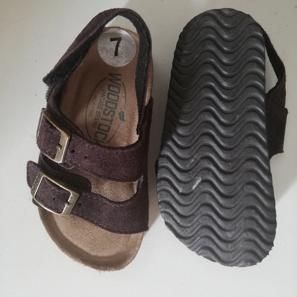 NWOT Woodstock sandals - Picture 2 of 2